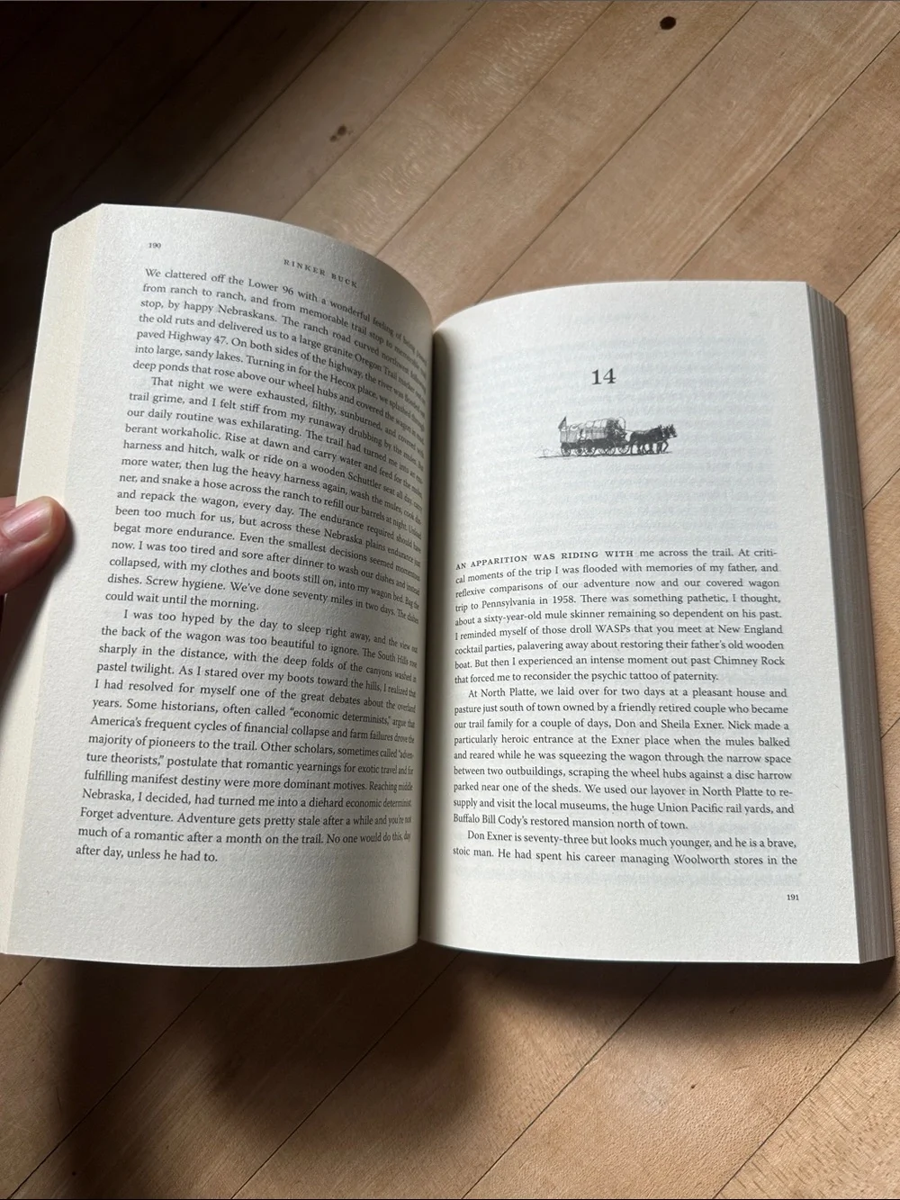 The Oregon Trail — White and Red Paperback Book